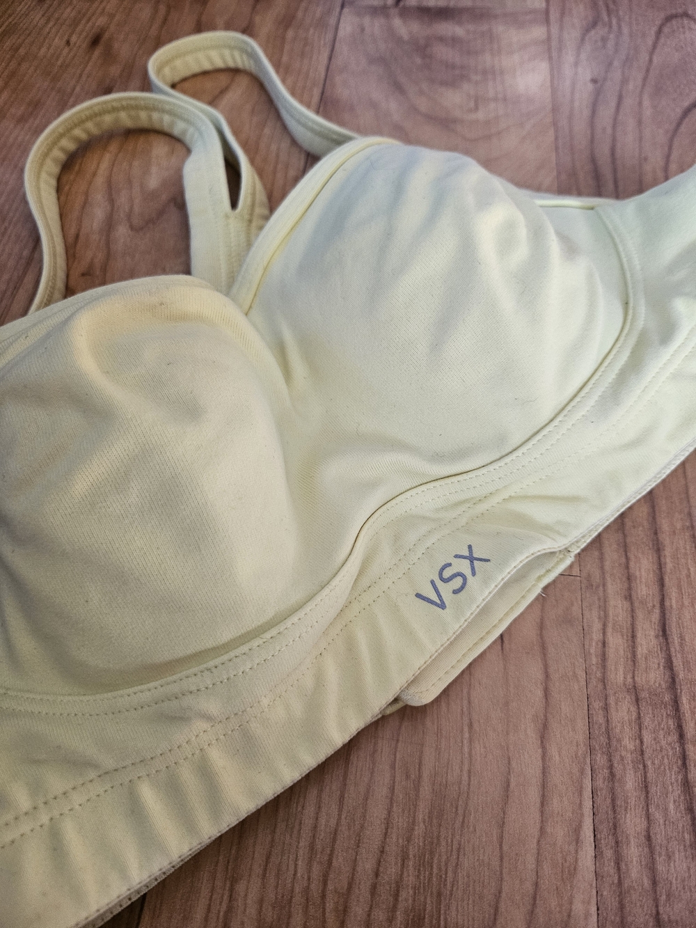 VSX Pale Yellow Sports Bra